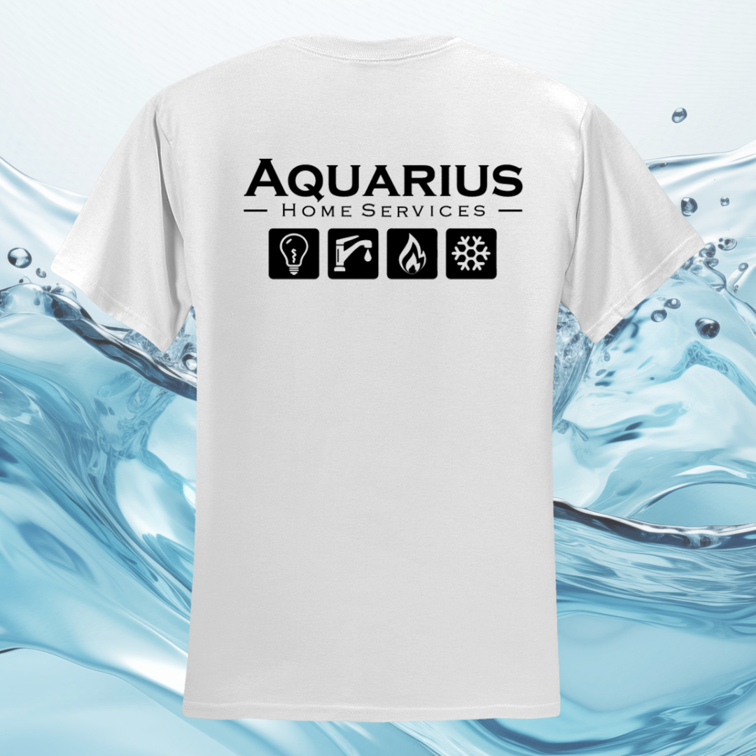 Aquarius Home Services 50/50 Cotton/Poly Tee