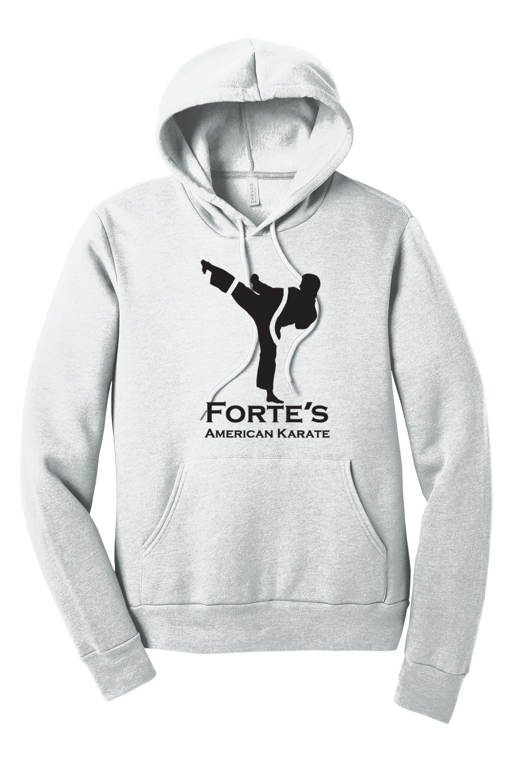 Forte Fall Unisex Sponge Fleece Pullover Hoodie
