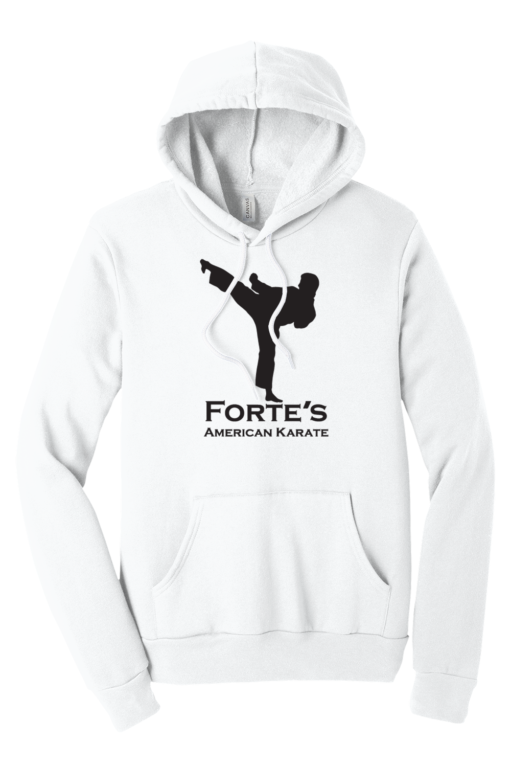 Forte Fall Unisex Sponge Fleece Pullover Hoodie