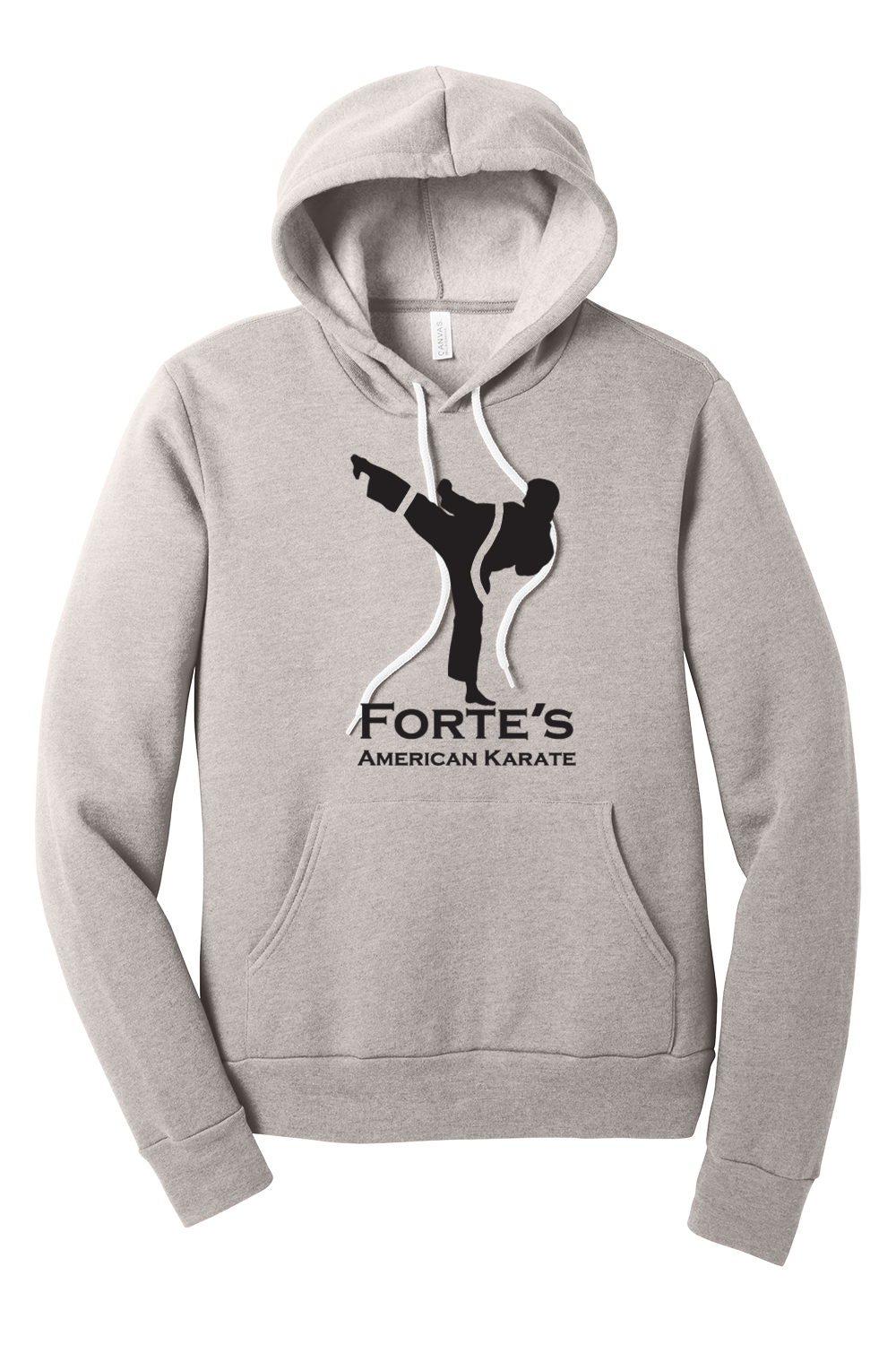 Forte Fall Unisex Sponge Fleece Pullover Hoodie