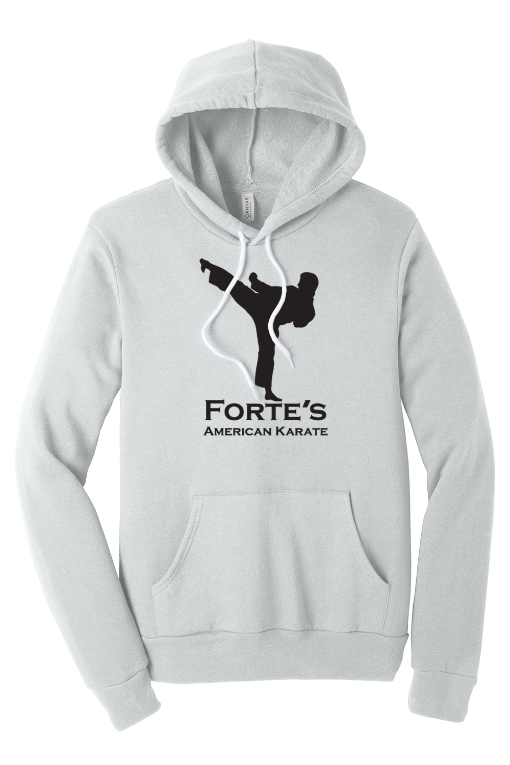 Forte Fall Unisex Sponge Fleece Pullover Hoodie