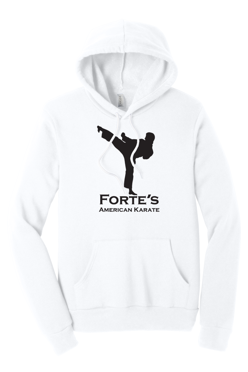 Forte Fall Unisex Sponge Fleece Pullover Hoodie