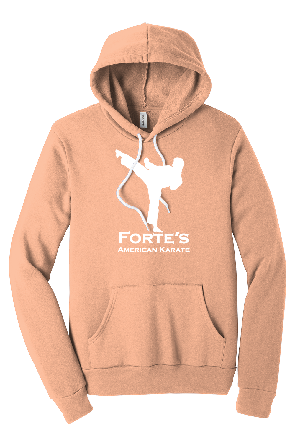 Forte Fall Unisex Sponge Fleece Pullover Hoodie