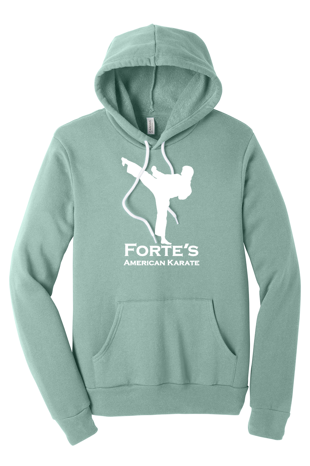 Forte Fall Unisex Sponge Fleece Pullover Hoodie