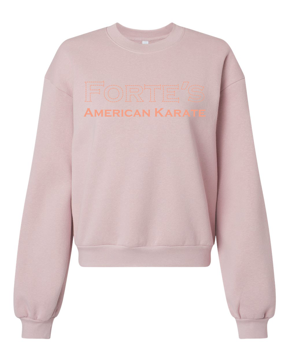 Forte's Fall Women's Fleece Crewneck Sweatshirt