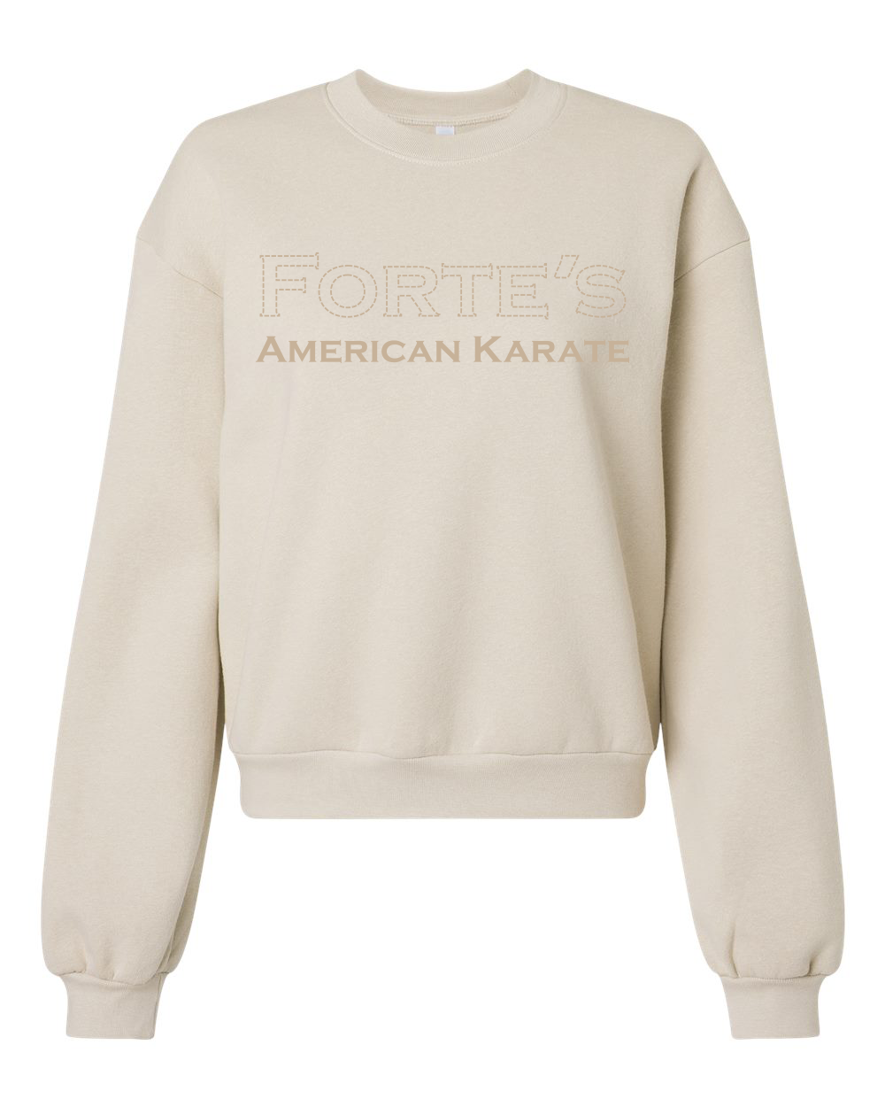 Forte's Fall Women's Fleece Crewneck Sweatshirt
