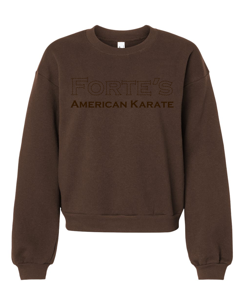 Forte's Fall Women's Fleece Crewneck Sweatshirt