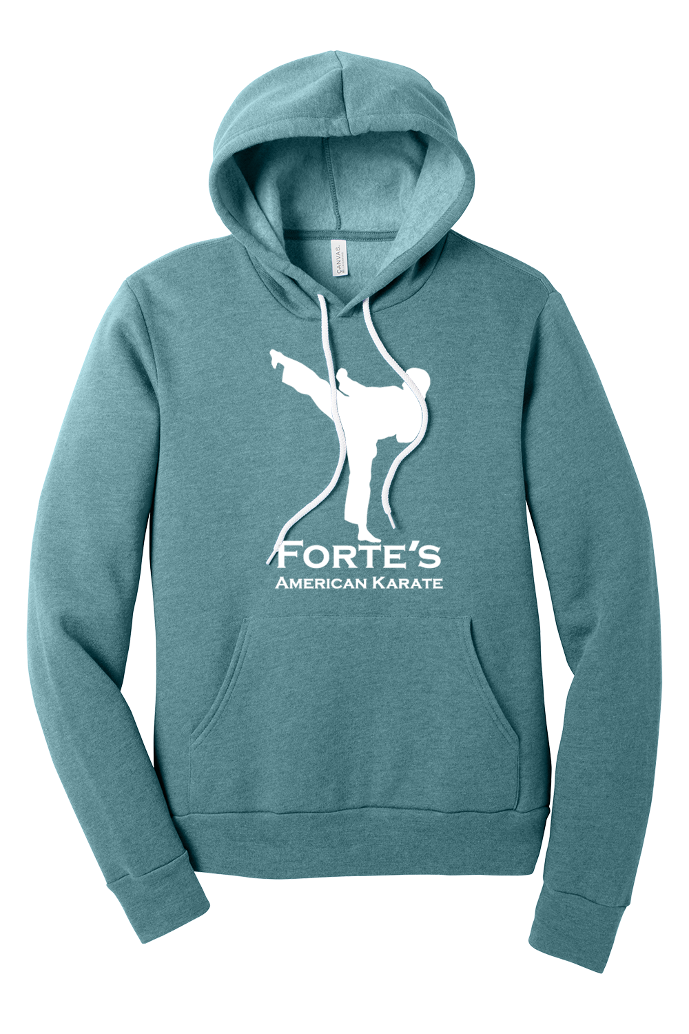 Forte Fall Unisex Sponge Fleece Pullover Hoodie