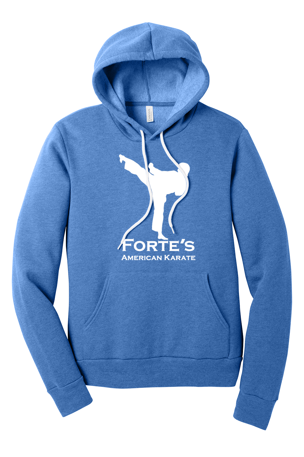 Forte Fall Unisex Sponge Fleece Pullover Hoodie