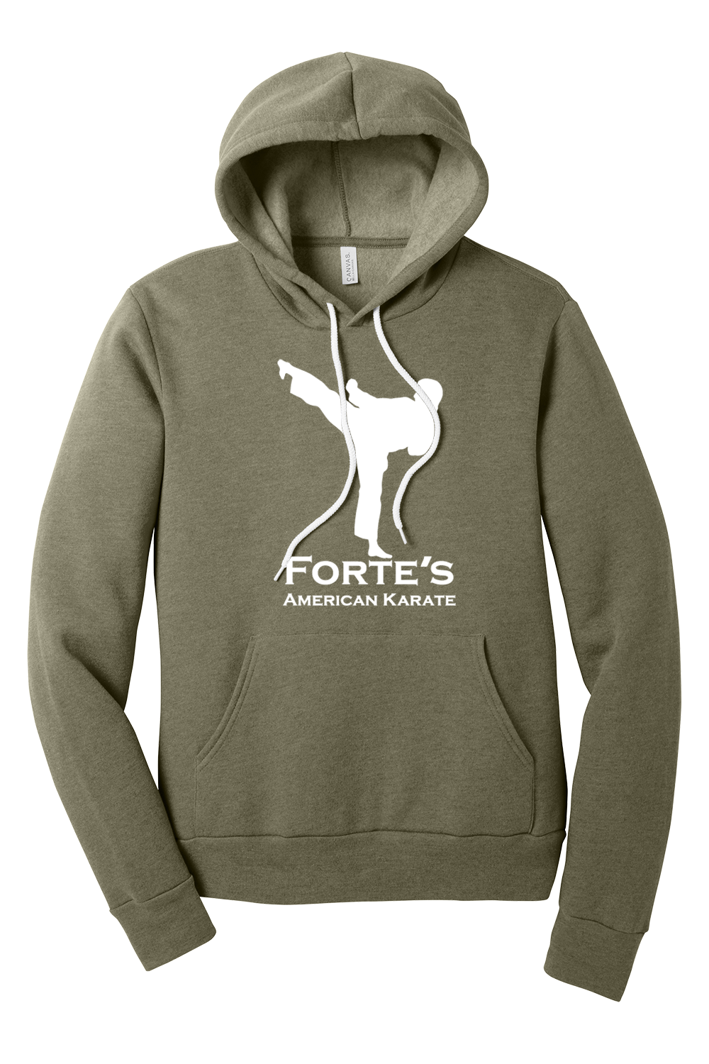 Forte Fall Unisex Sponge Fleece Pullover Hoodie