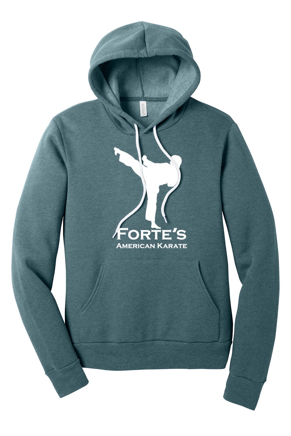 Forte Fall Unisex Sponge Fleece Pullover Hoodie