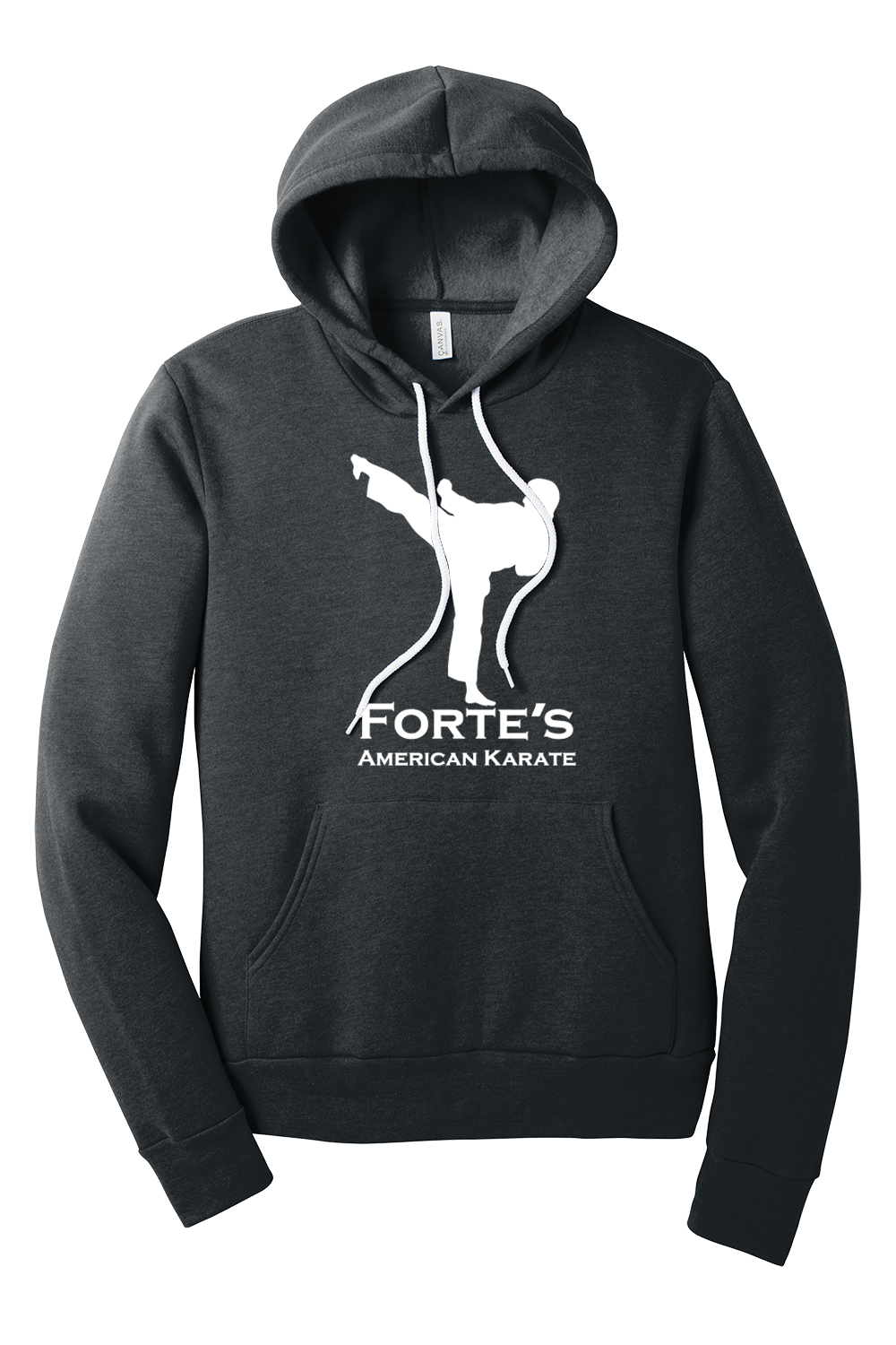 Forte Fall Unisex Sponge Fleece Pullover Hoodie