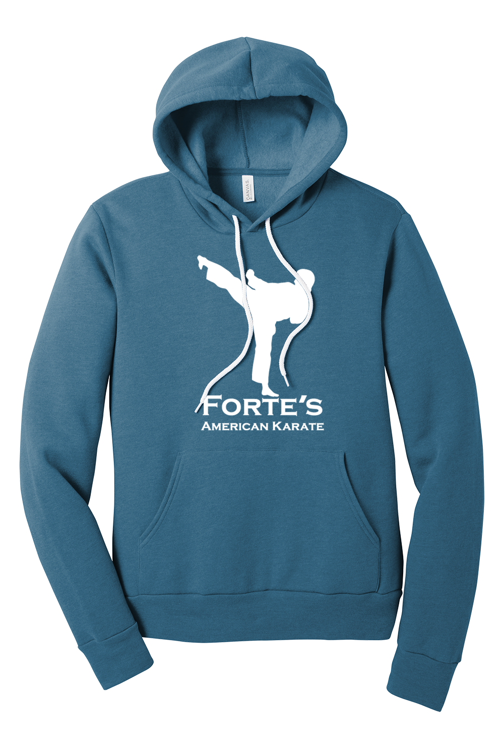 Forte Fall Unisex Sponge Fleece Pullover Hoodie
