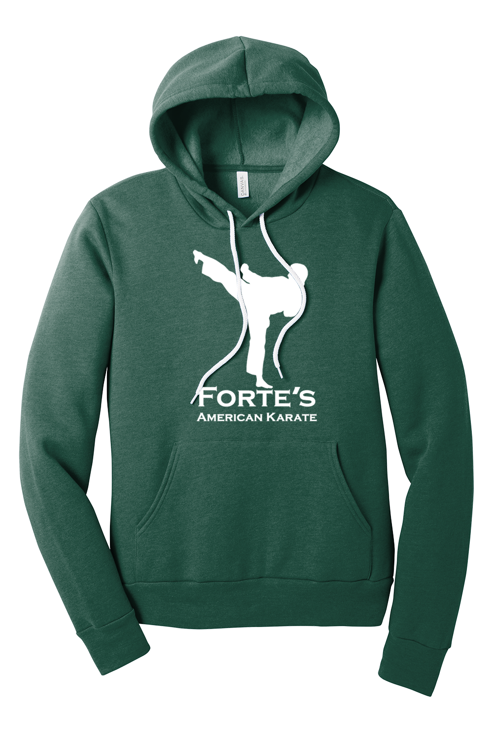 Forte Fall Unisex Sponge Fleece Pullover Hoodie
