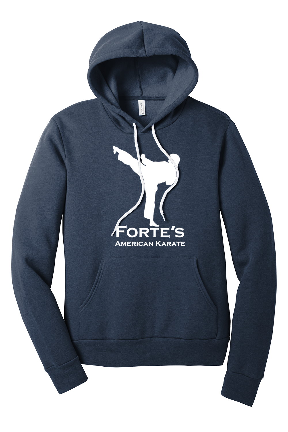 Forte Fall Unisex Sponge Fleece Pullover Hoodie