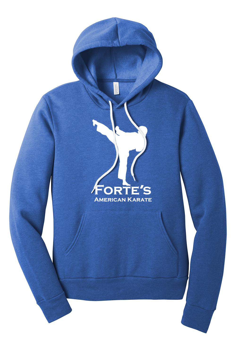 Forte Fall Unisex Sponge Fleece Pullover Hoodie