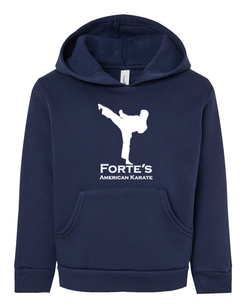 Forte's Fall Toddler Sponge Fleece Pullover Hoodie Sweatshirt