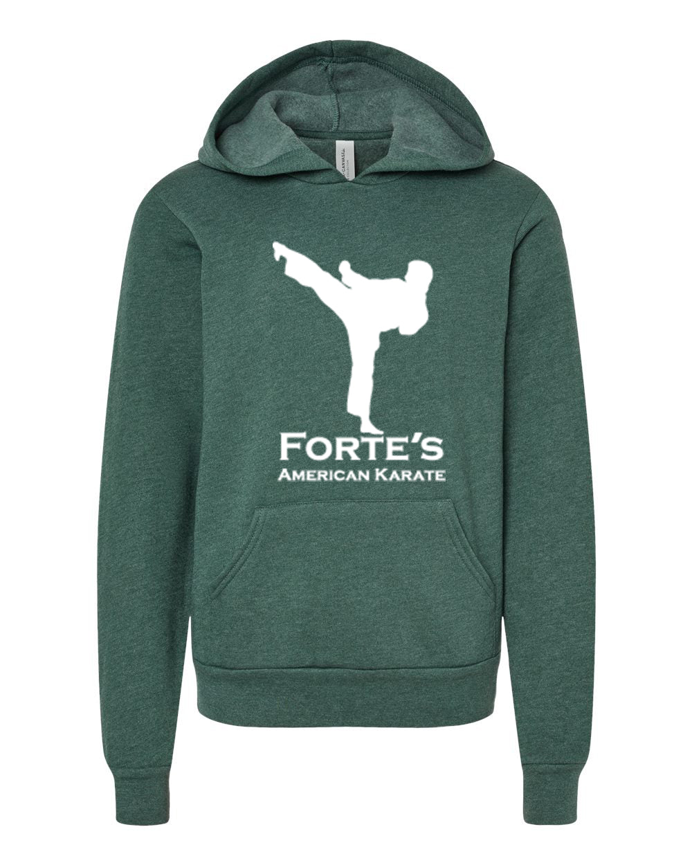 Forte's Fall Youth Sponge Fleece Hoodie Sweatshirt