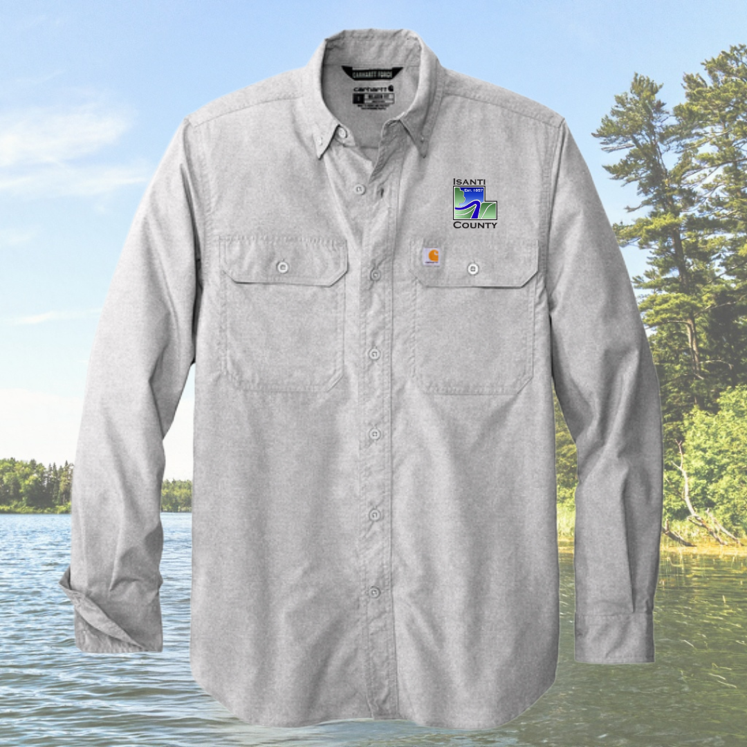 Isanti County Carhartt Force® Solid Long Sleeve Shirt