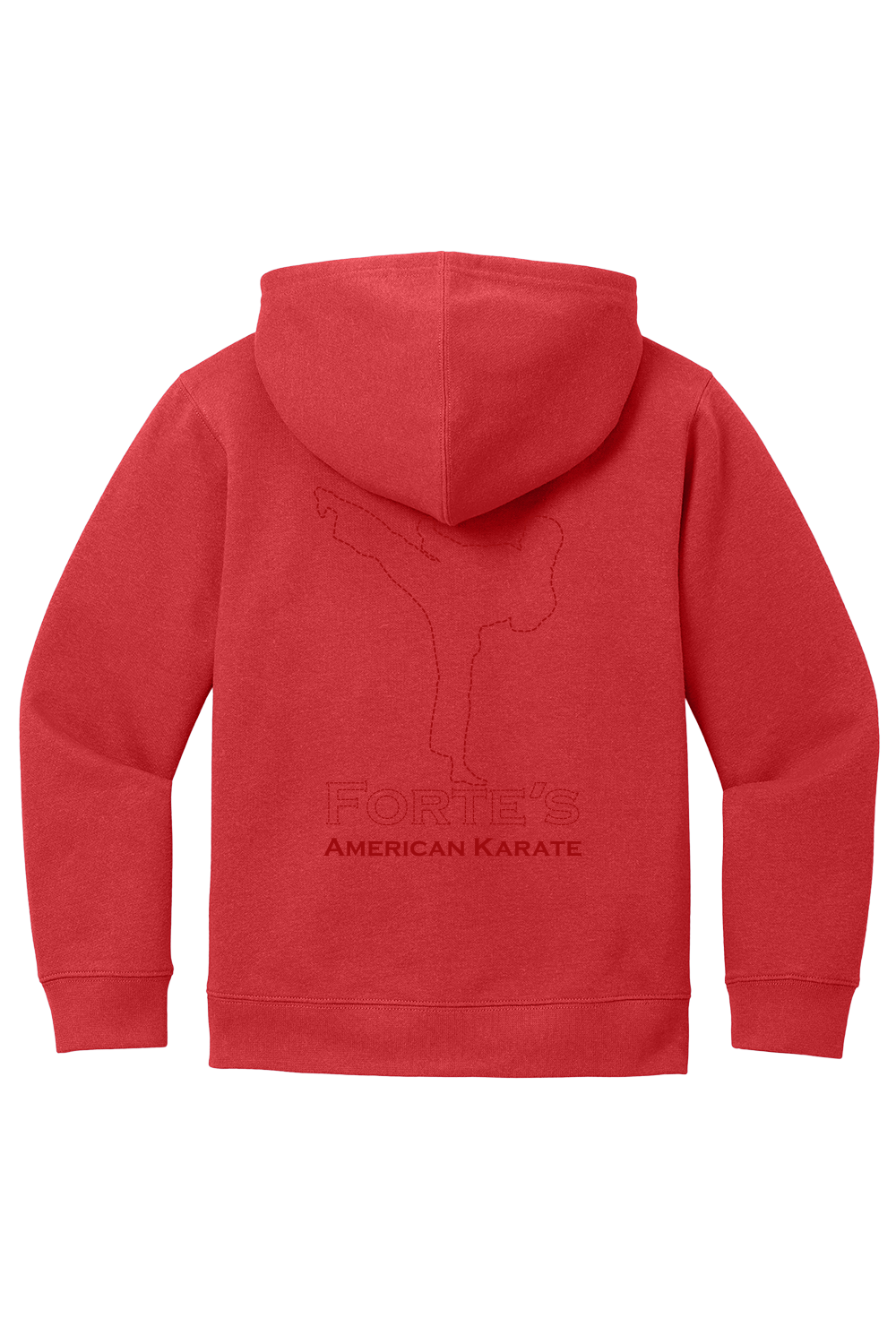 Forte's Fall Youth Fleece Full Zip Hoodie