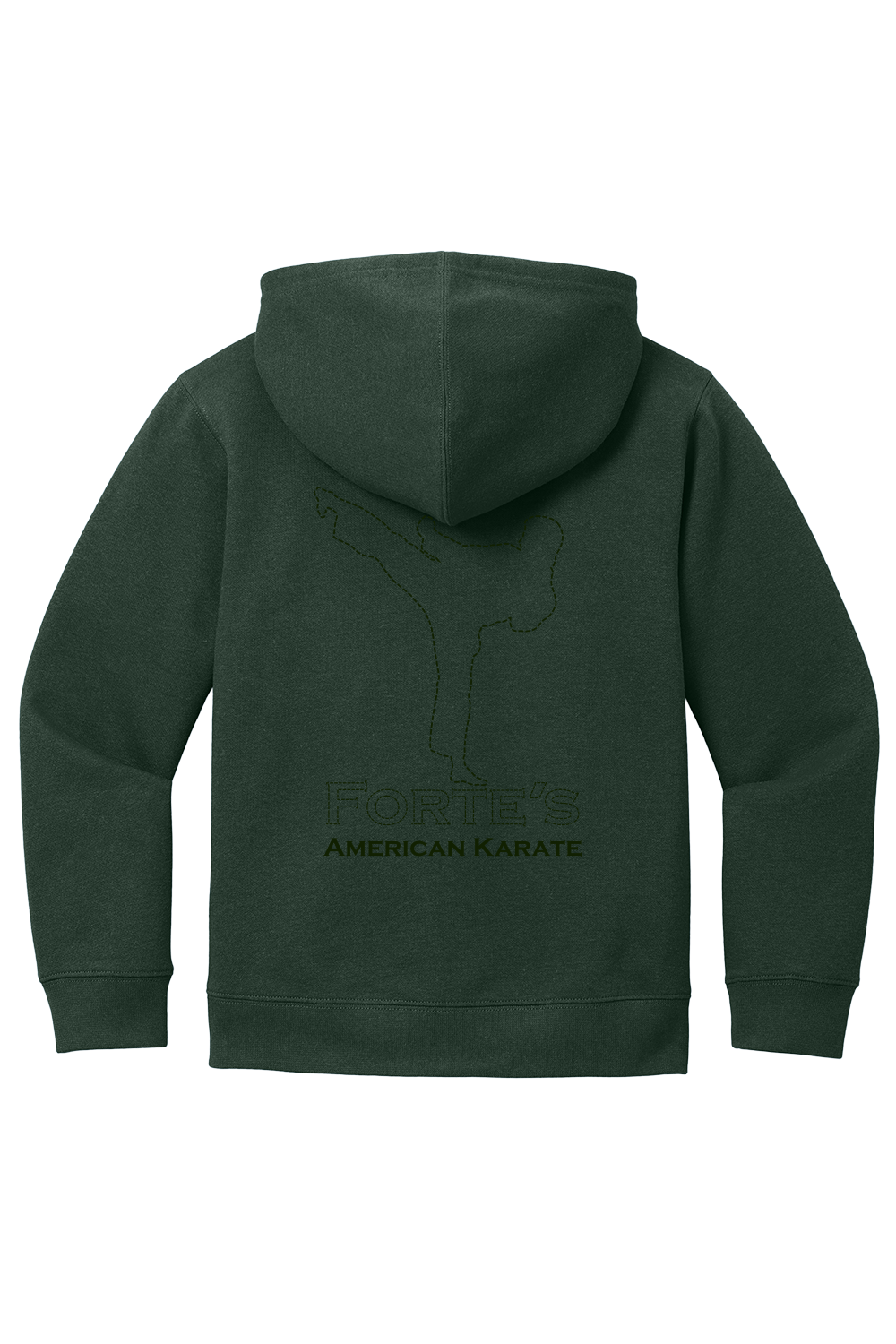 Forte's Fall Youth Fleece Full Zip Hoodie