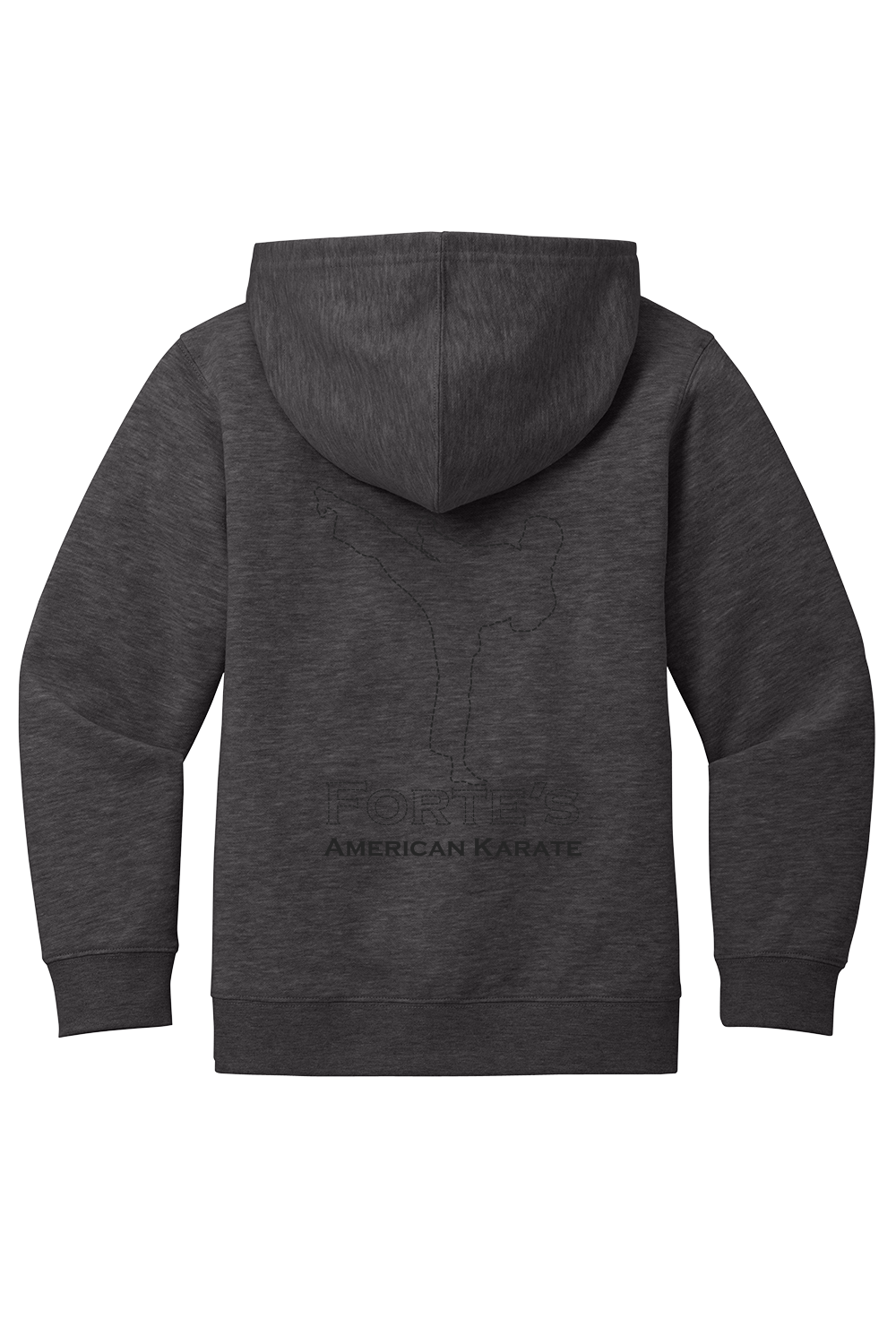 Forte's Fall Youth Fleece Full Zip Hoodie