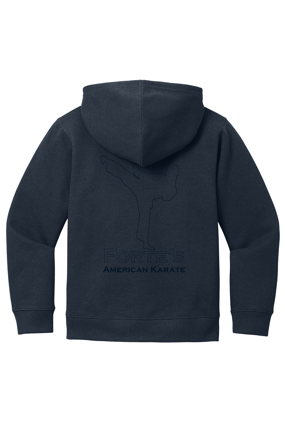 Forte's Fall Youth Fleece Full Zip Hoodie