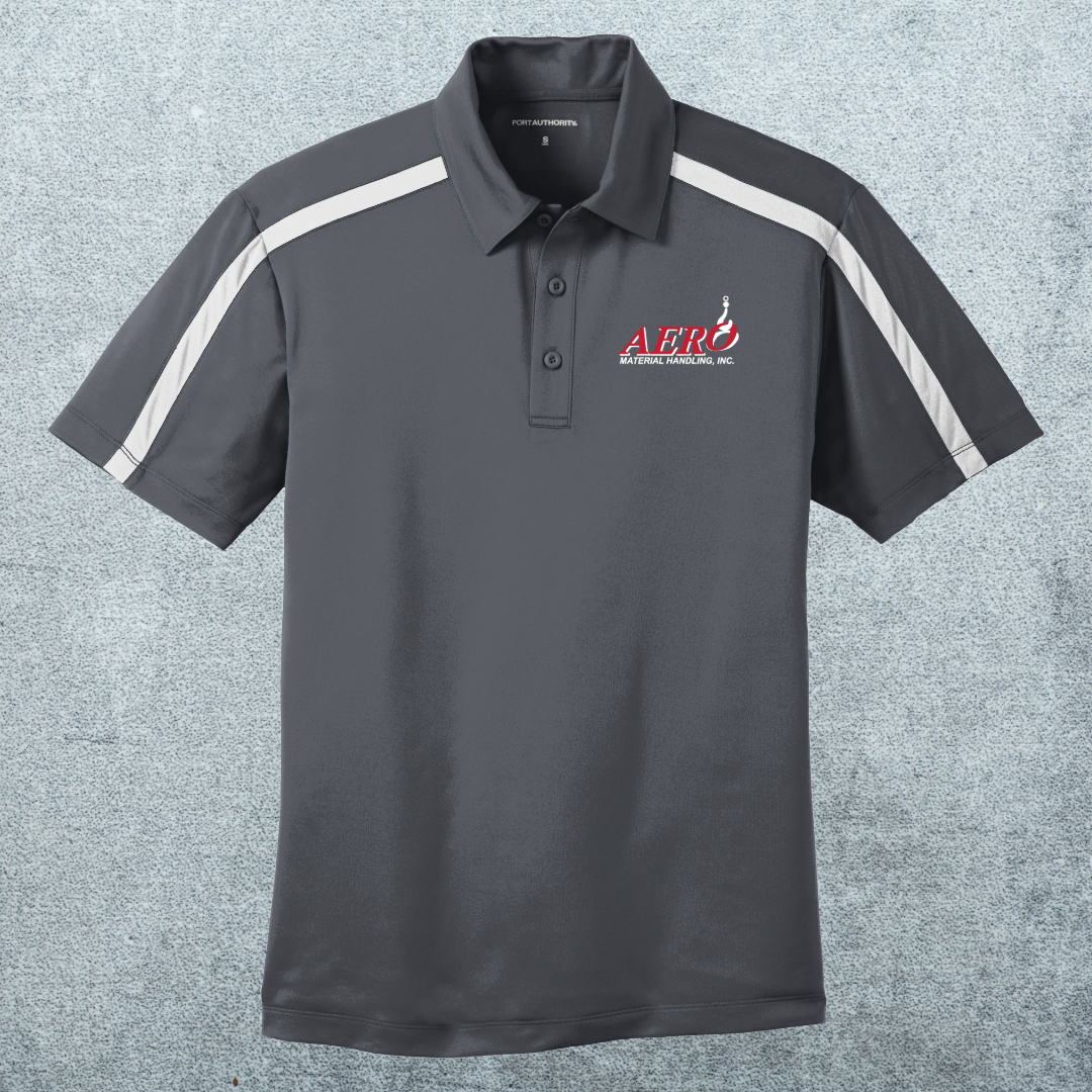 Aero Silk Touch Performance Colorblock Stripe Polo