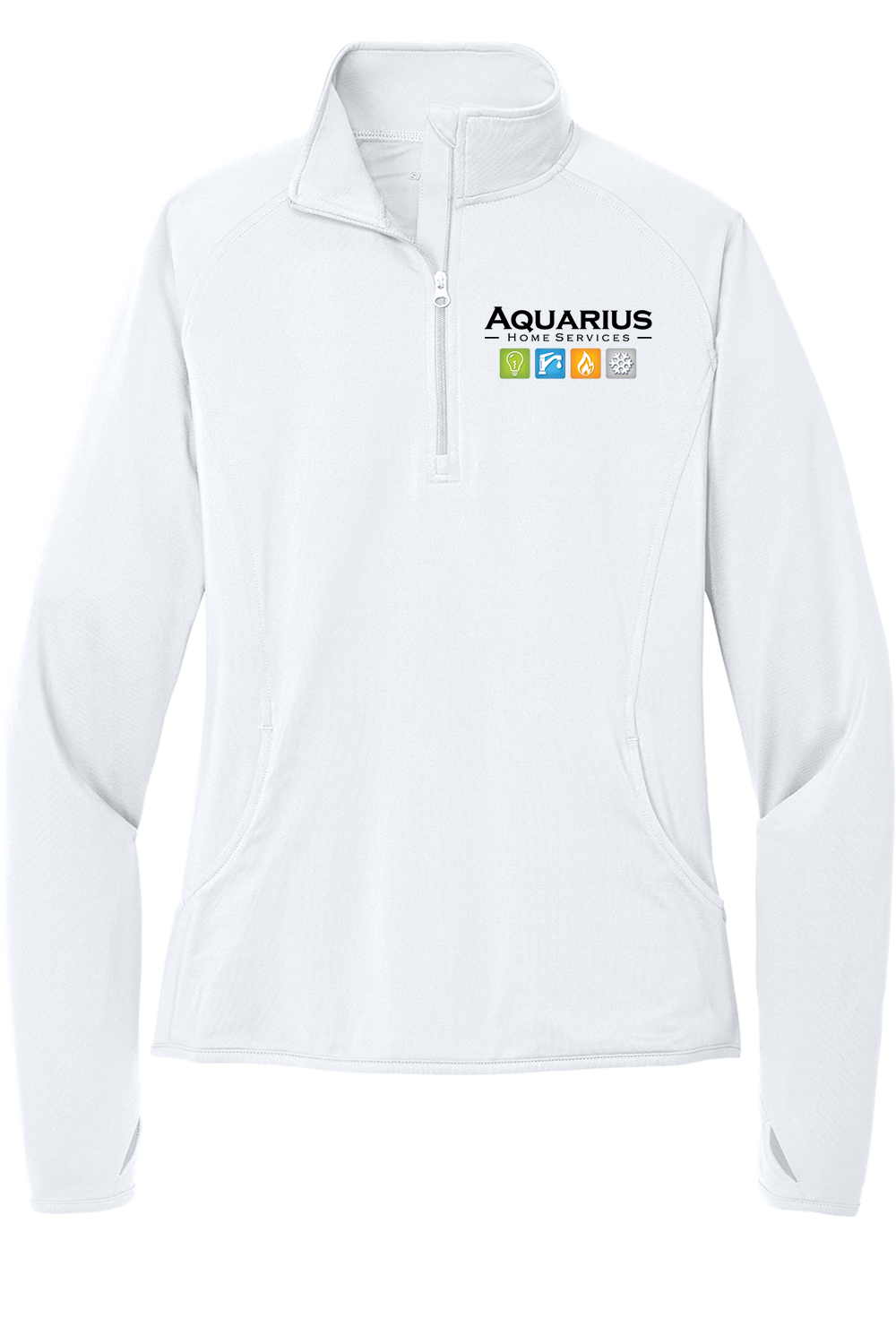 Aquarius Home Services Women's Performance Fleece 1/4 Zip Pullover