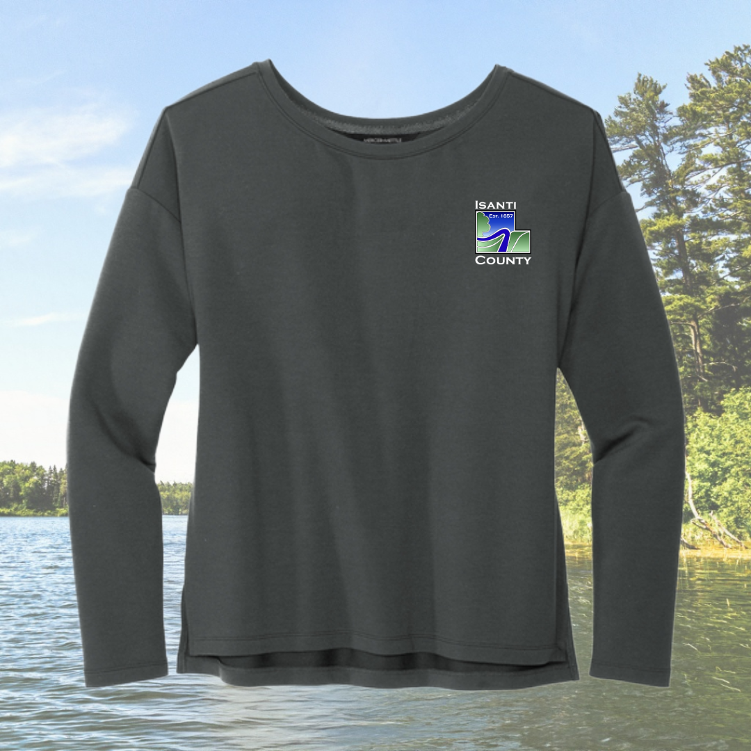 Isanti County Women's Stretch Drop Shoulder Pullover
