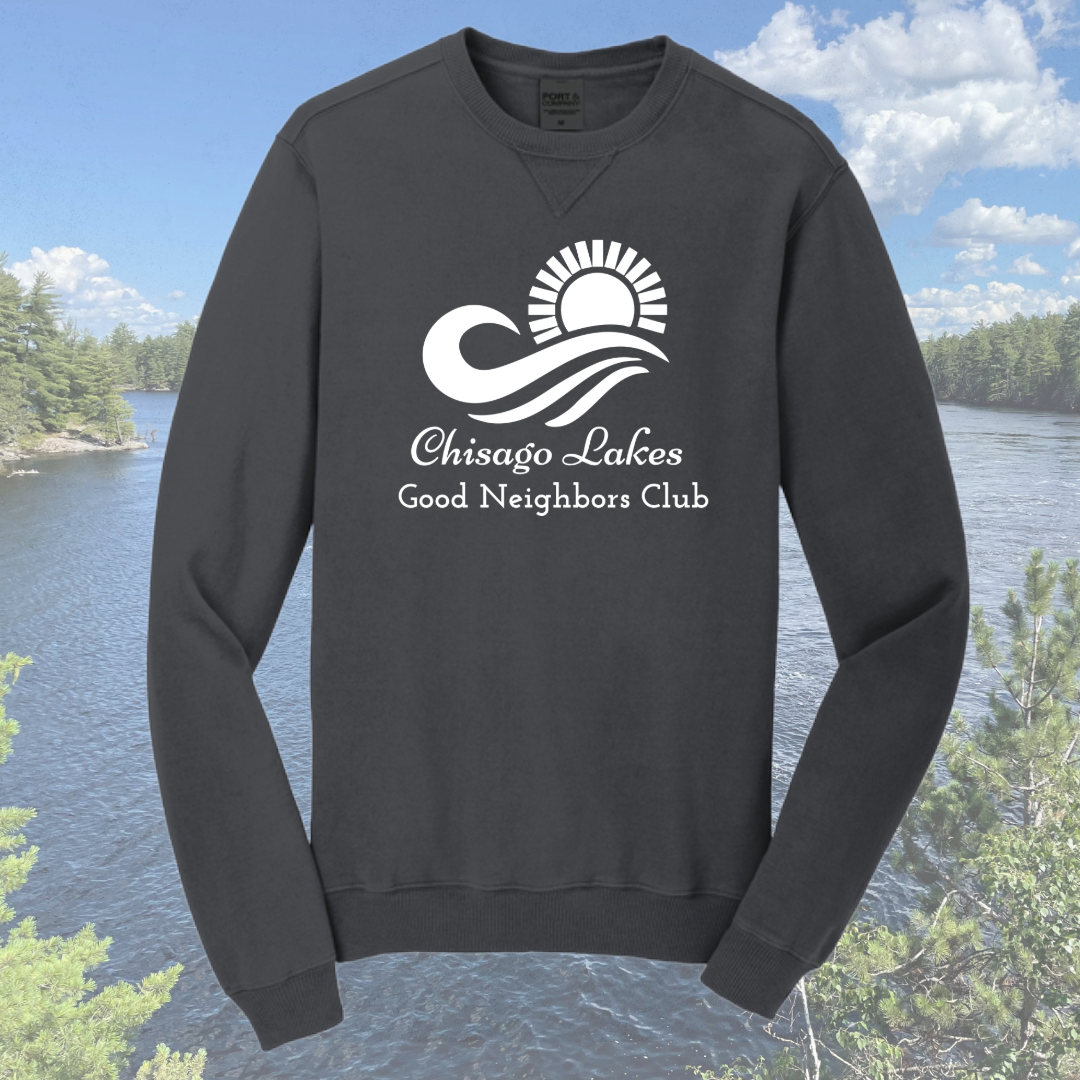 CLGNC Beach Wash Crew Neck Sweatshirt