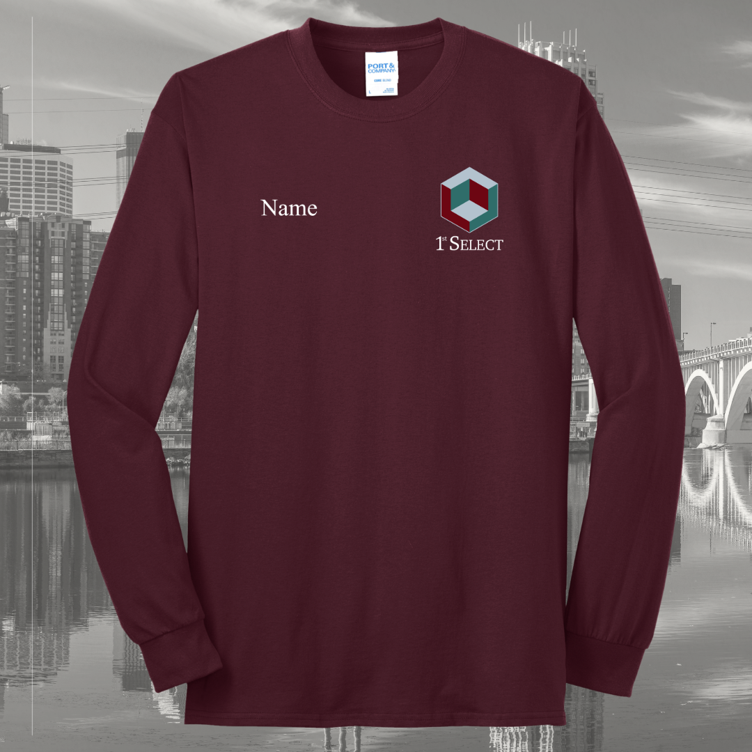 1st Select Long Sleeve Core Blend Tee