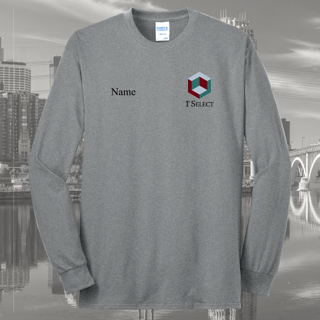 1st Select Tall Long Sleeve Core Blend Tee
