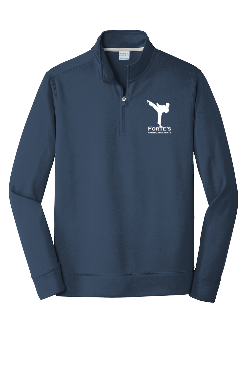 Forte's Fall Performance Fleece 1/4 Zip Pullover Sweatshirt