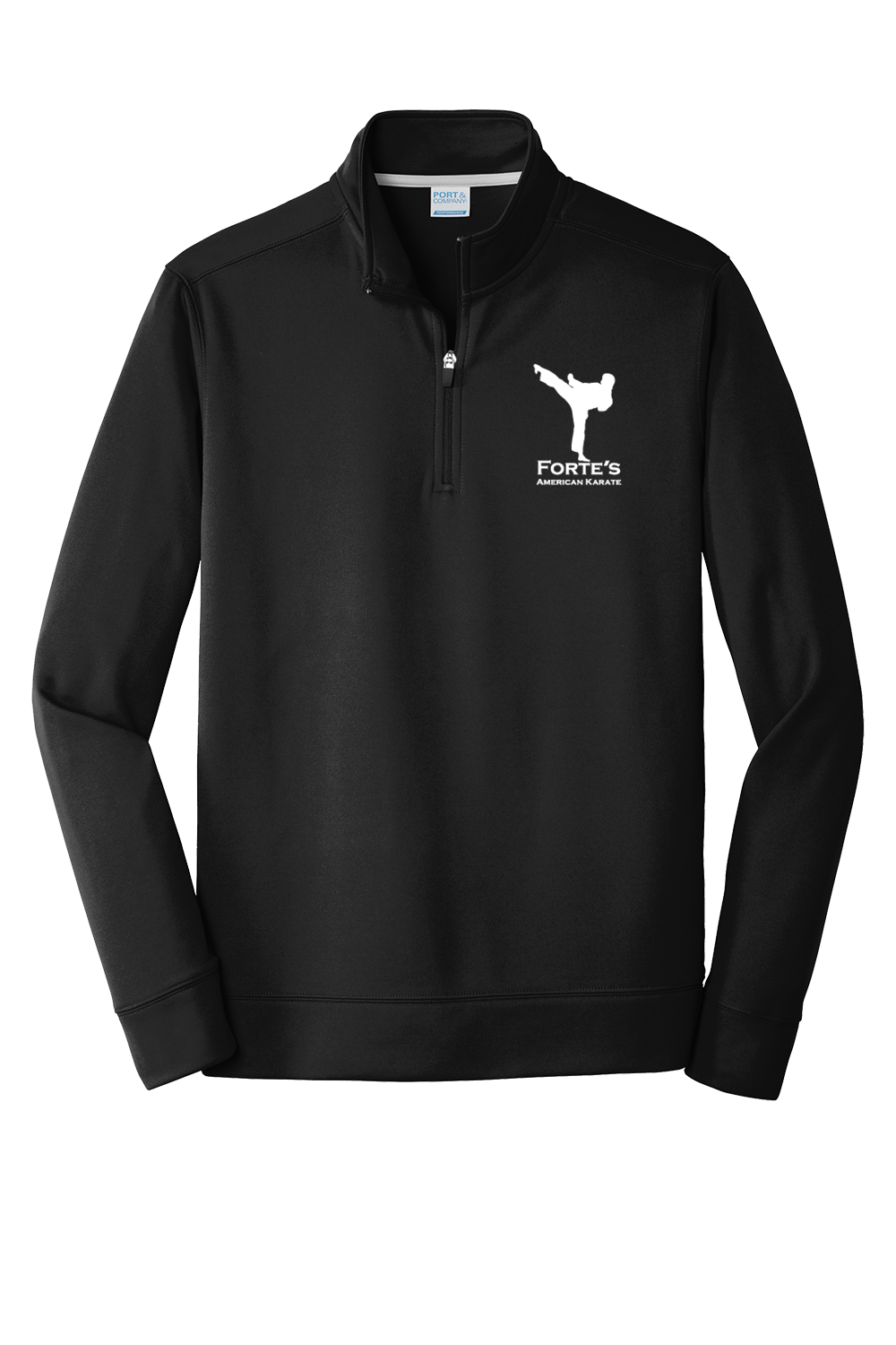Forte's Fall Performance Fleece 1/4 Zip Pullover Sweatshirt