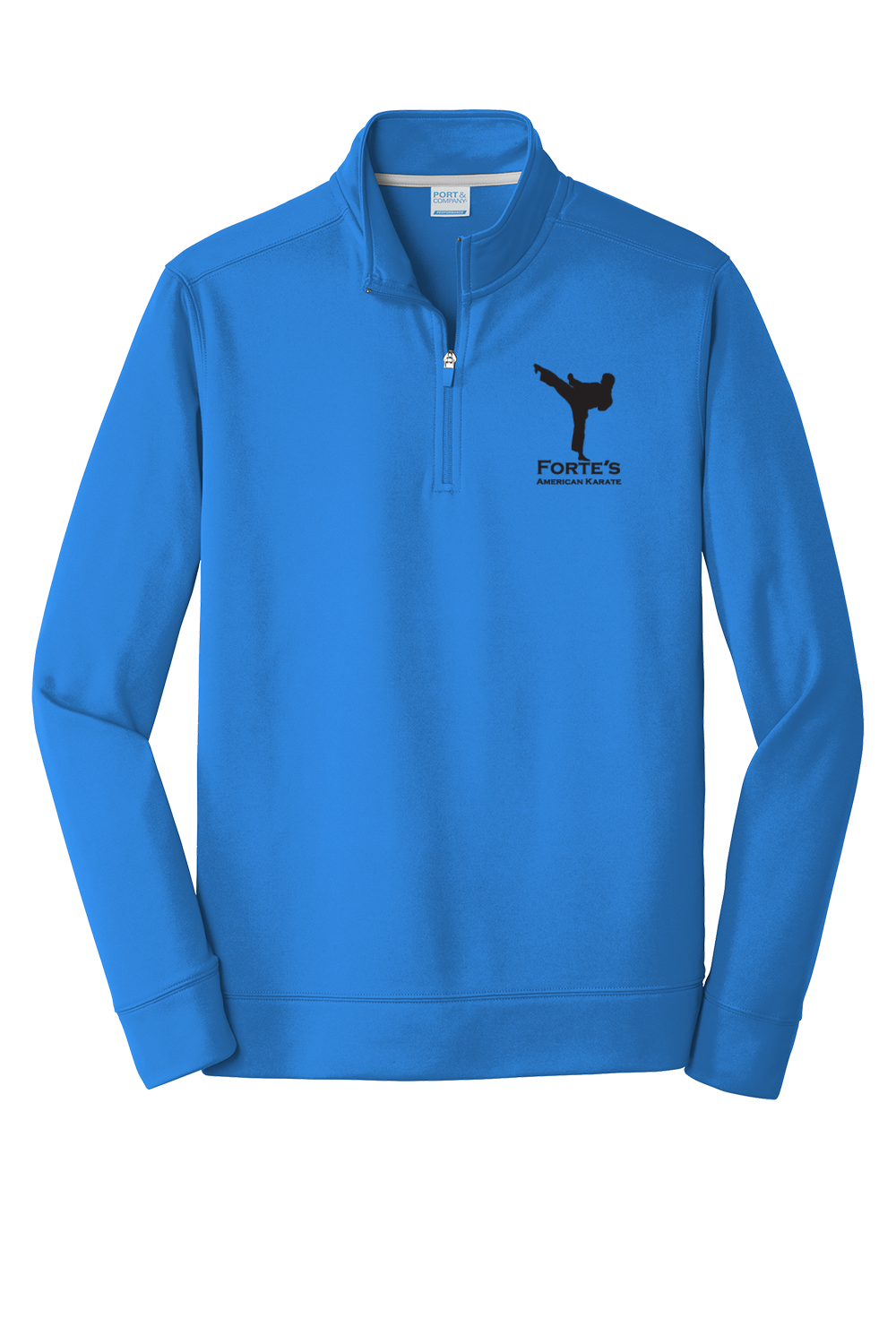 Forte's Fall Performance Fleece 1/4 Zip Pullover Sweatshirt