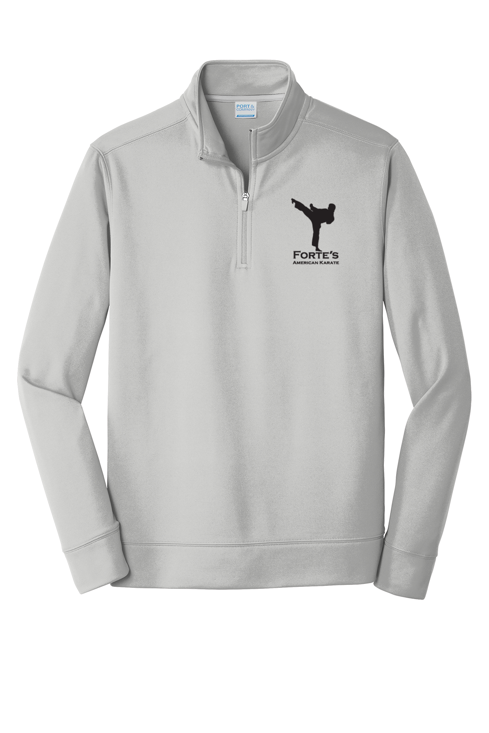 Forte's Fall Performance Fleece 1/4 Zip Pullover Sweatshirt