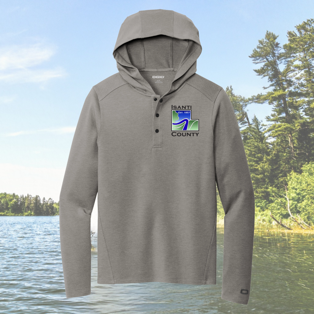 Isanti County Luuma Flex Hooded Henley