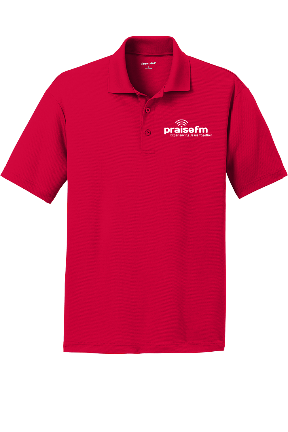 PraiseFM Unisex Breathable RacerMesh Polo