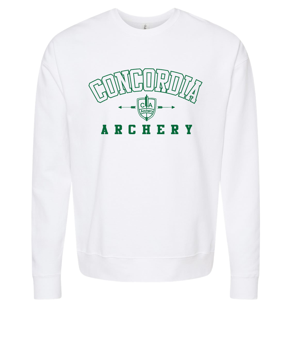 Concordia Academy Archery Unisex Fleece Crewneck Sweatshirt