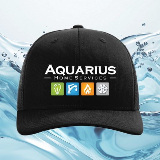 Aquarius Home Services Richardson Trucker Cap