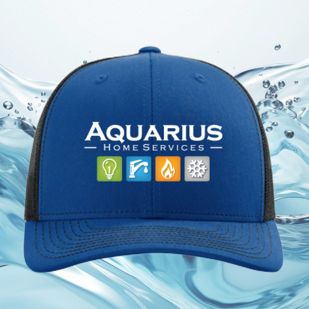 Aquarius Home Services Richardson Trucker Cap