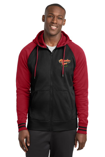 Rancho Loco Performance Full Zip Varsity Hooded Sweatshirt