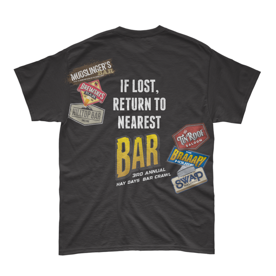 Hay Days 2026 Bar Crawl Tee