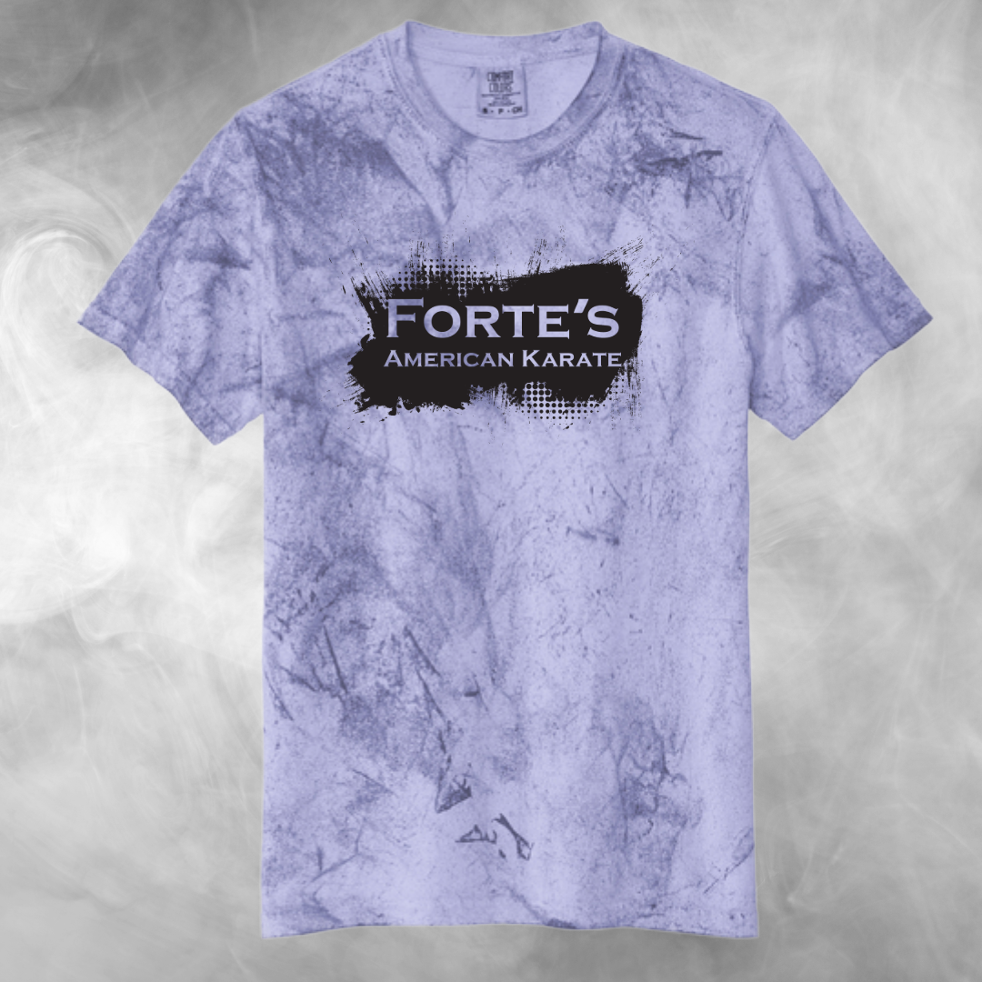 Forte's Karate Spring Heavyweight Color Blast Tee