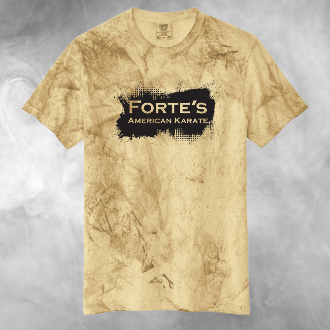 Forte's Karate Spring Heavyweight Color Blast Tee