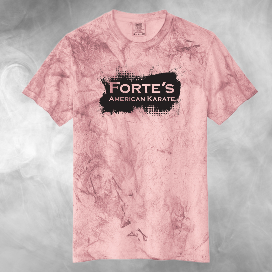 Forte's Karate Spring Heavyweight Color Blast Tee