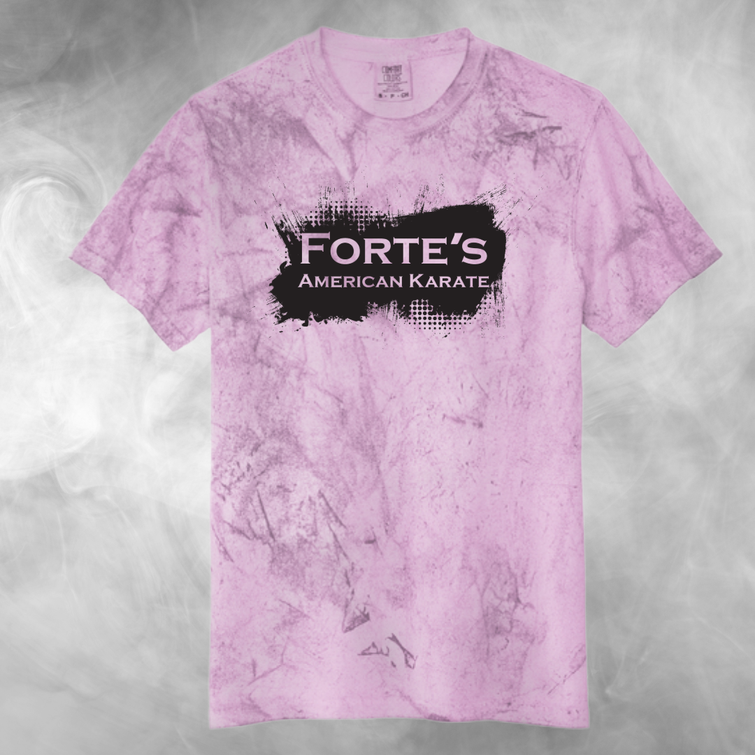 Forte's Karate Spring Heavyweight Color Blast Tee