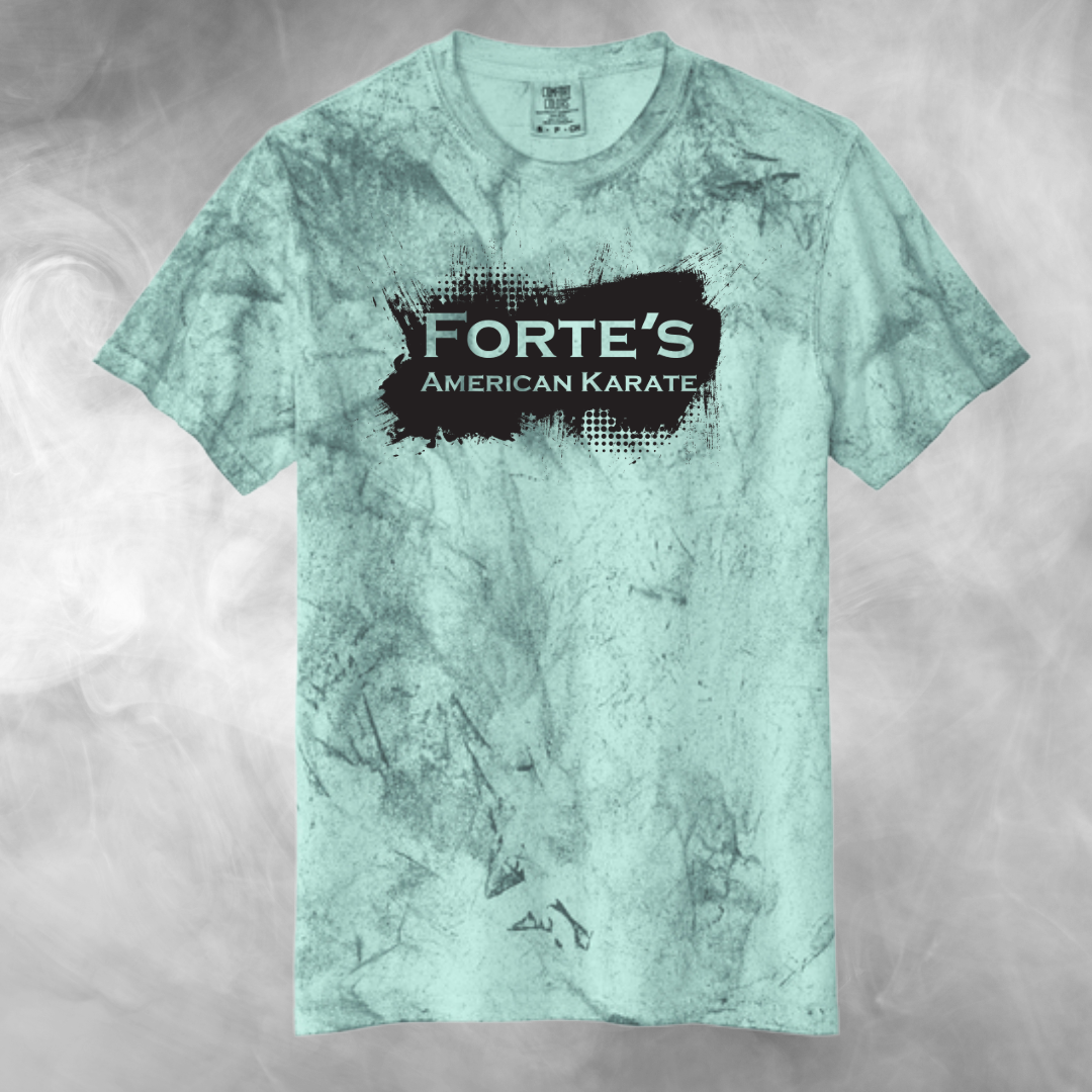 Forte's Karate Spring Heavyweight Color Blast Tee