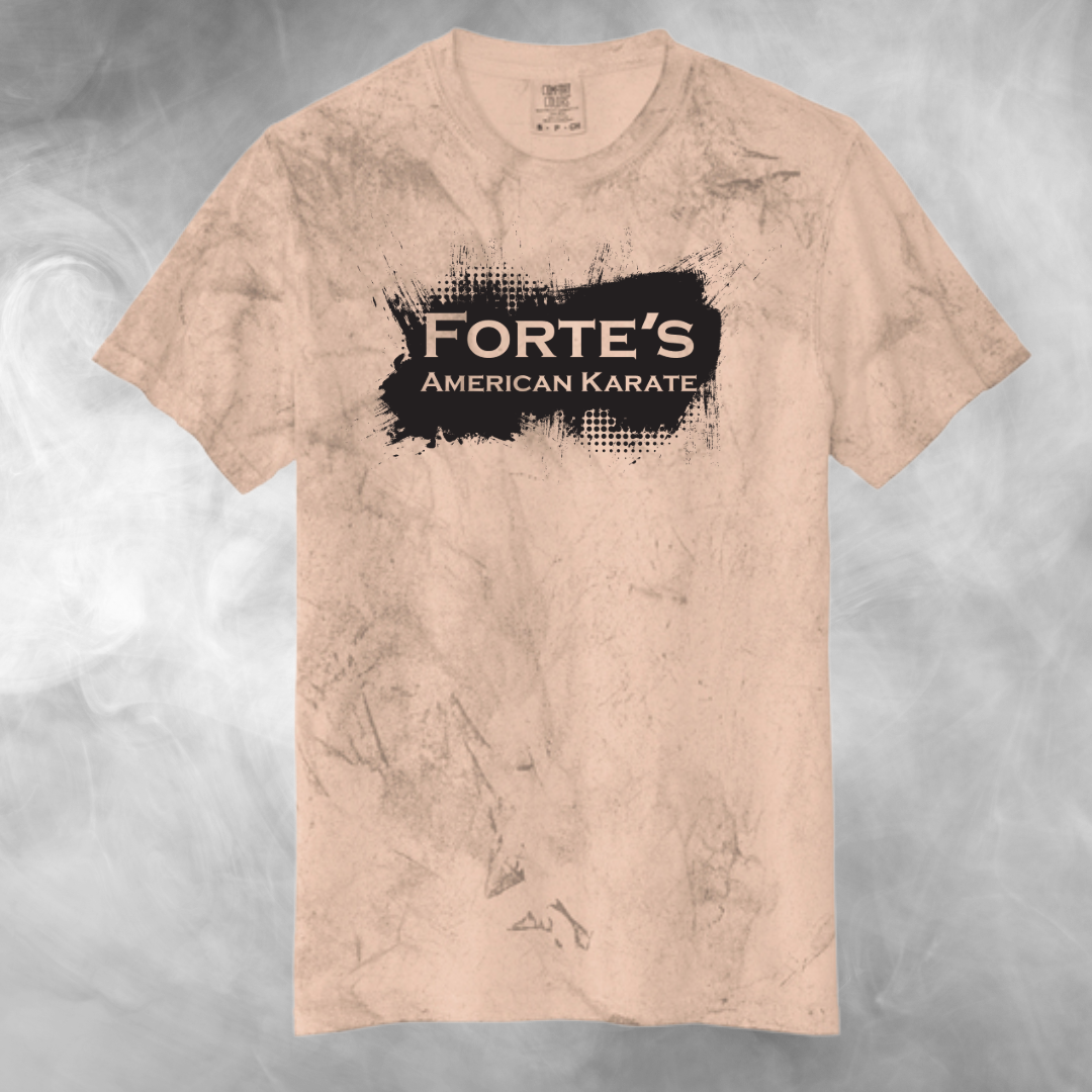 Forte's Karate Spring Heavyweight Color Blast Tee